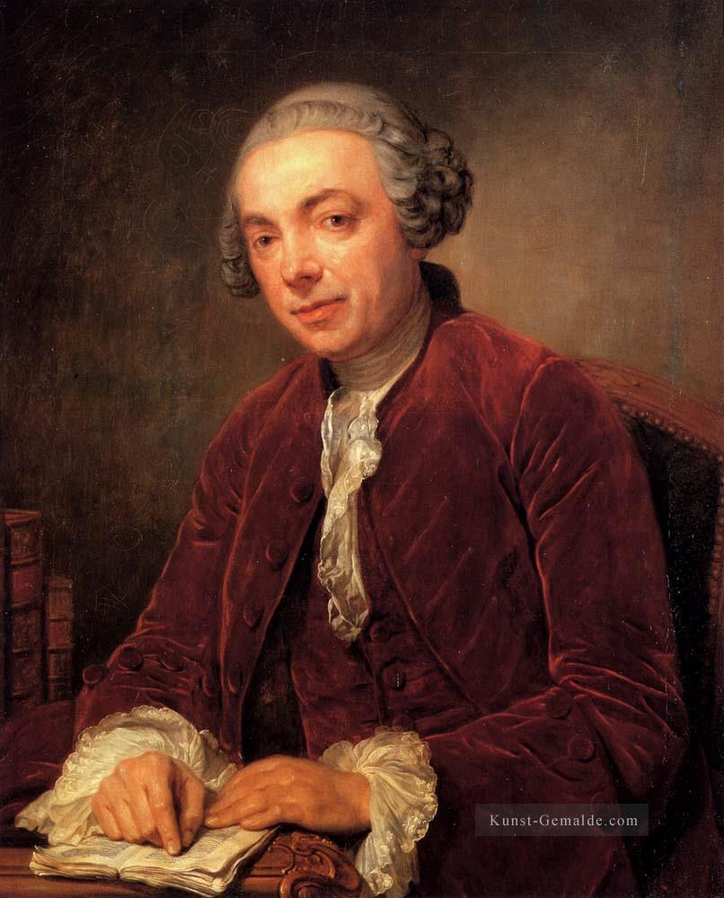 Porträt von Abraham De Roquencourt Figur Jean Baptiste Greuze Ölgemälde